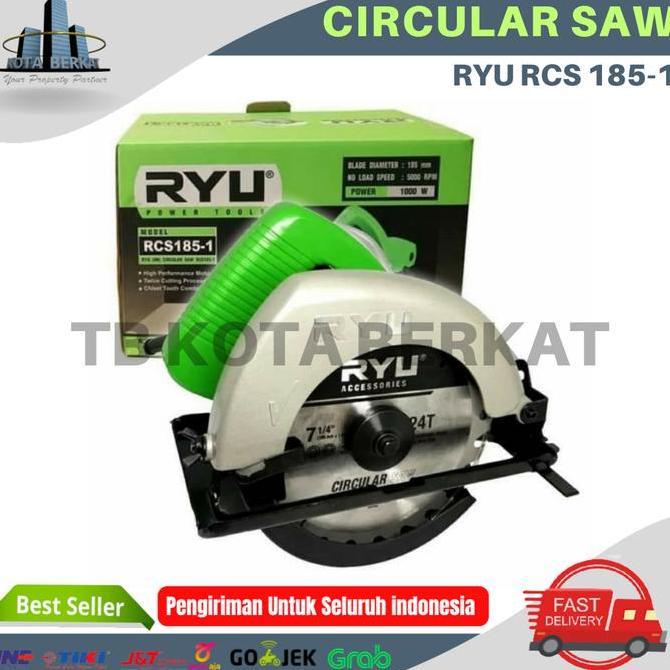 MESIN GERGAJI KAYU/ CIRCULAR SAW TEKIRO RYU RCS 185-1