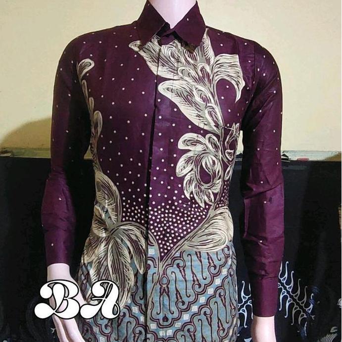 Gamis Batik Couple Suami Istri Pasangan