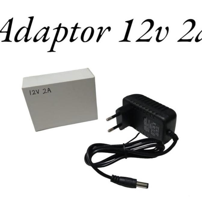 Listrikk- Adaptor 12 Volt / 2 Ampere