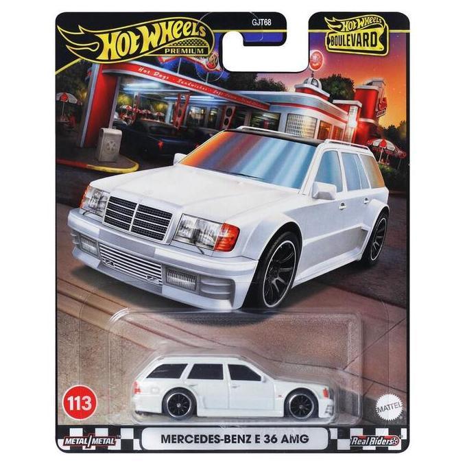Hot Wheels Boulevard Mercedes-Benz E 36 AMG - Putih
