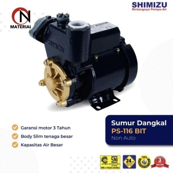 Serbaledeng- Mesin Pompa Air Shimizu Ps 116