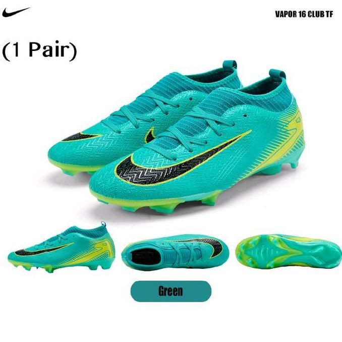Nike Sepatu Bola Zoom Mercurial Vapor 16 Elite FG/MG Assassin 16th Generation Sepatu bola Boots untu