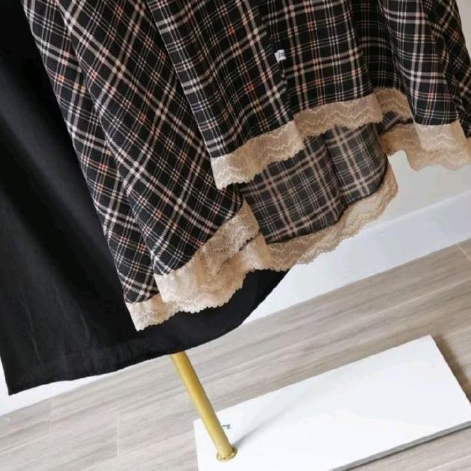 Grosir Mukena Rayon Premium Selma Square Hitam