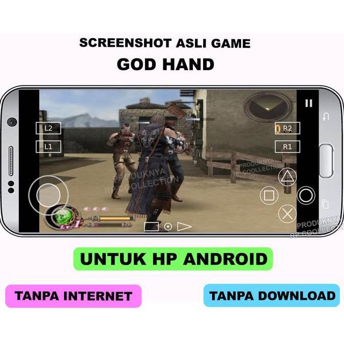 Flashdisk OTG / MicroSD isi Game PS2 Untuk HP Android USB Flash disk Storage
