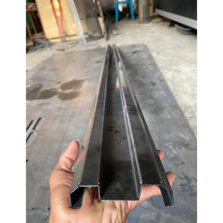 bahan plat pengaman samping herex traga/L300 isi stenlis/polos