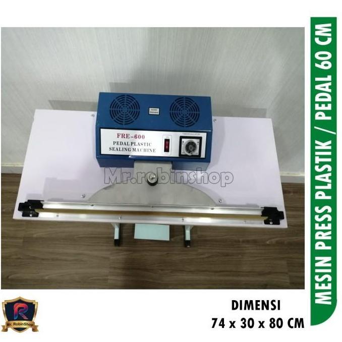 Bestone- mesin press pres plastik injak / pedal Impulse Sealer 60cm / mesin se