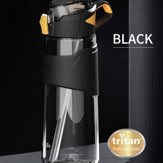 Tarsla Botol Minum J-034 Tritan Water Bottles BPA Free with Straw 500 ML