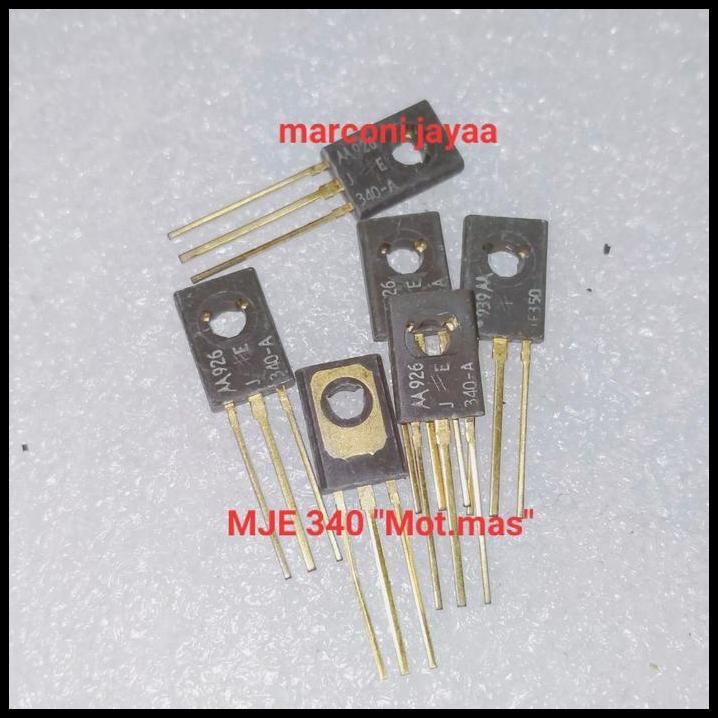 TERMURAH MJE 340 TO-126 "MOTOROLA MAS" 