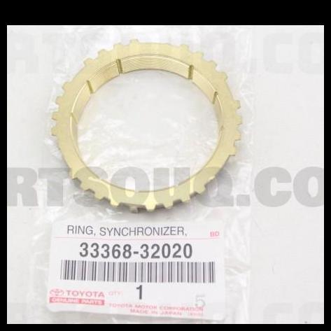 TERBARU RING GIGI SYNCHRONIZER SINKROMIS 33368-32020 ORI CELICA MR2 COROLLA 