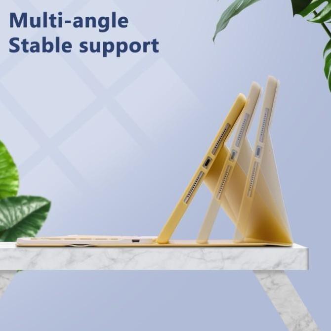 Flip Case Ipad 7 8 9 10.2 With Bluetooth Touchpad Keyboard