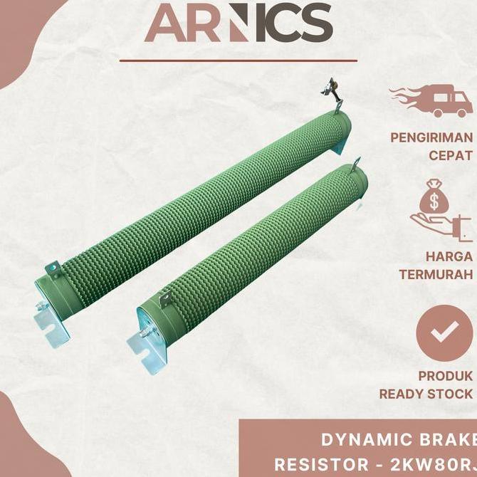 Braking Resistor 2000 Watt 80 Ohm / Dynamic Brake Resistor 2KW80RJ