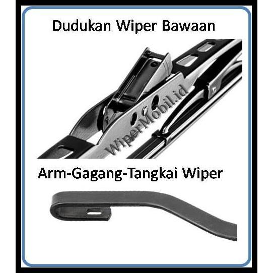 GRATIS ONGKIR WIPER KACA MOBIL TOYOTA ALL NEW RUSH 2018 2019 2020 2021 2022 BOSCH 