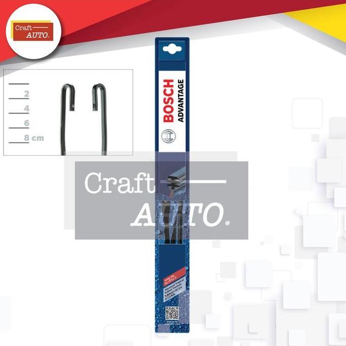 Bestone- Wiper Mobil Sepasang Bosch Advantage Toyota Avanza 2013 -