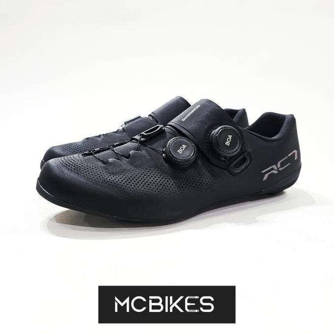 Sepatu Sepeda Shimano Road Bike Shoes Sh-Rc703 Wide - Black