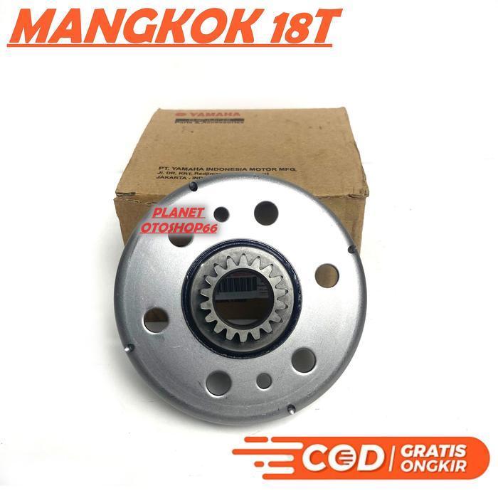 Paket Kopling Komplit (18T) Yamaha 5Tp/5Tn Jupiter Z Vega R Jupiter Lama Jupe Burhan Mangkok Ganda 1
