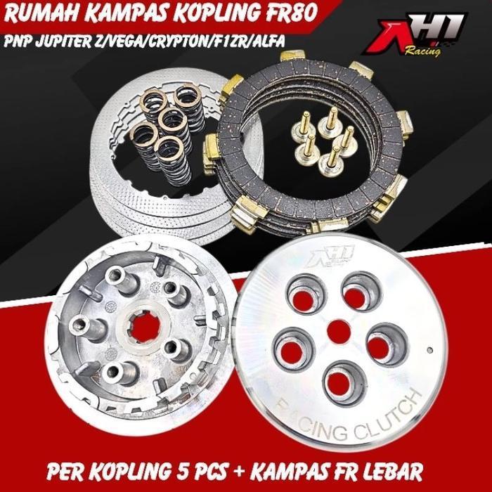 Rumah Kampas Kopling Fr 80 Pnp Jupiter Z Vega R F1Zr Crypton Alfa  Force 1 Ah1 Kampas Lebih Lebar Pe