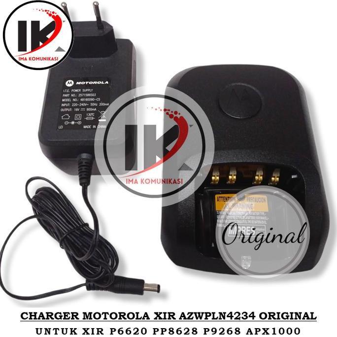 TERBARU! CHARGER MOTOROLA XIR P8200 P8206 P8260 P8268 P9268 ATS2500i