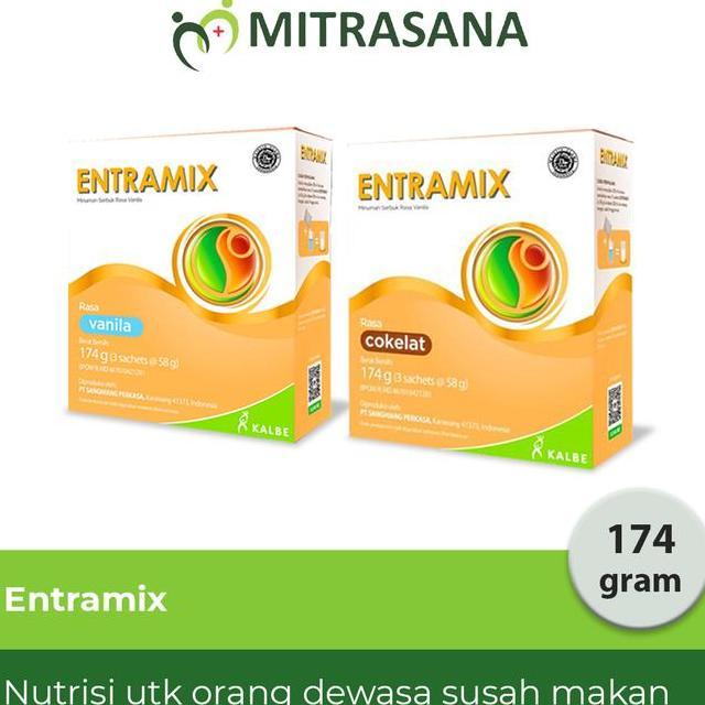 Entramix Nutrisi Atau Susu Untuk Lansia Susah Makan Vanila