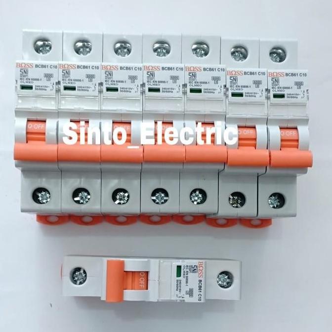 Promo Mcb BOSS C 10A - Sinto Electric Diskon