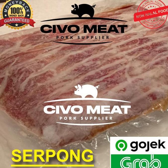 Streaky Bacon / Smoked Bacon / Smoked Pork Bacon - 500g