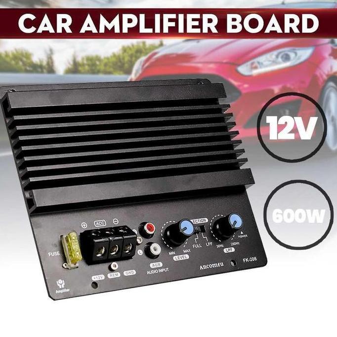 Modul Subwoofer Mobil Power Monoblock 600W FK-206