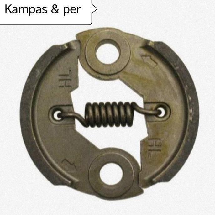 kampas rem tasco clutch shoes shoe alat mesin potong rumput 4tak gendong 430 435 GX-31 GX-35 tac439 