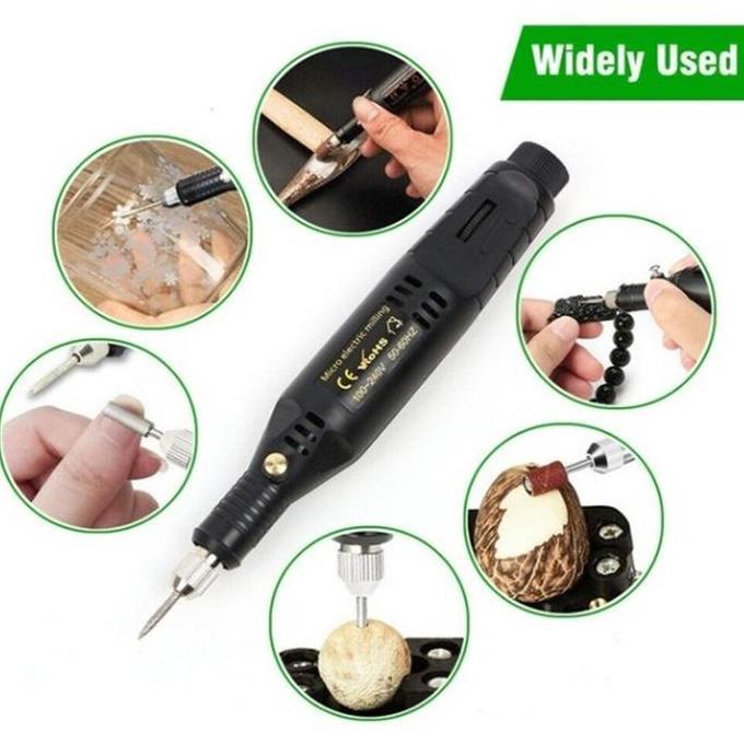 Nay- Bor Mini / Alat Ukir Grafir / Gerinda Listrik Mini / Pen Ukir / Pedicure Manicure Machine Set/M