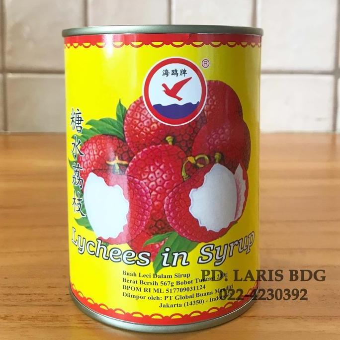 Nikmat- Herring Brand Lychee In Syrup 567Gr Buah Leci Dalam Sirup Makanan Sop Juice Pencuci Mulut Te