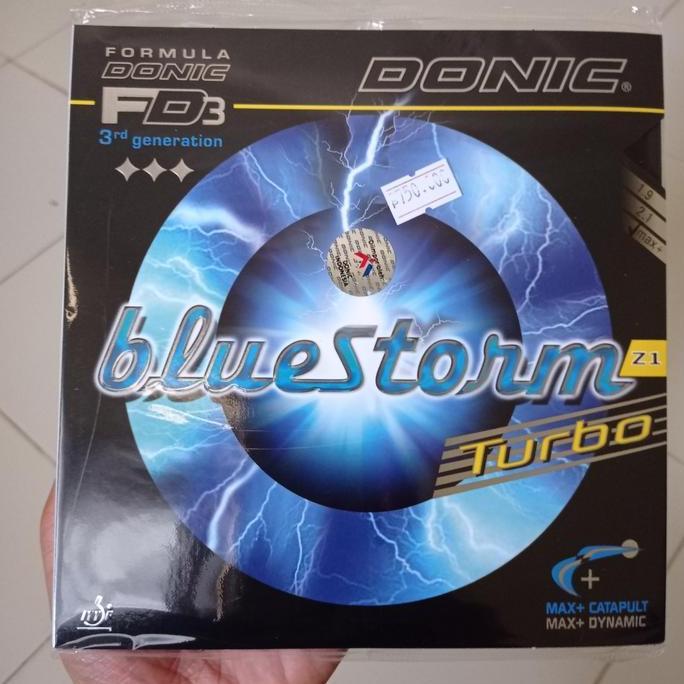 TERMURAH - KARET TENIS MEJA DONIC BLUESTORM Z1 TURBO ORIGINAL