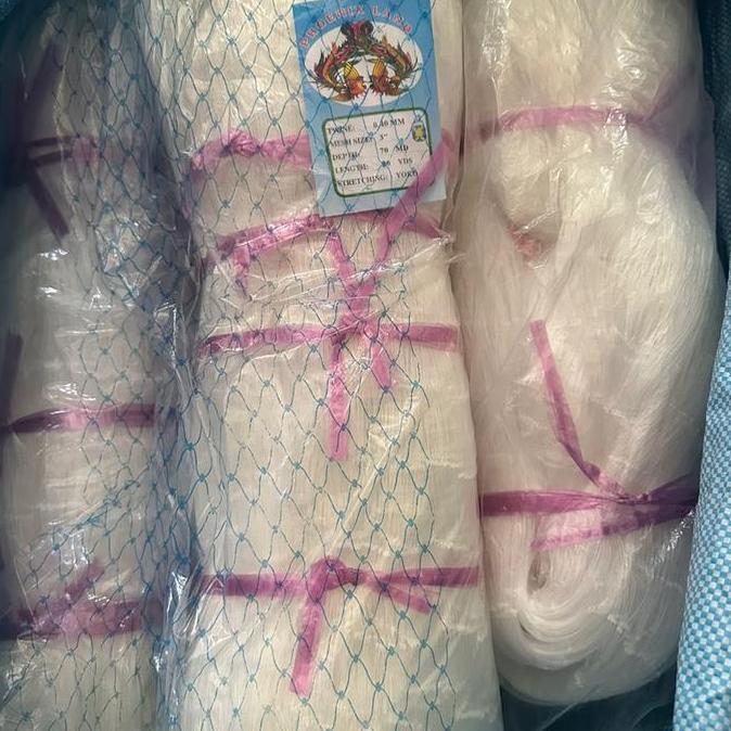 Jaring Ikan Bahan Senar 040 Mata 70X80 Yoko ( Mata Turun) / Jaring Pukat / Jaring Kuat Dan Tahan Lam