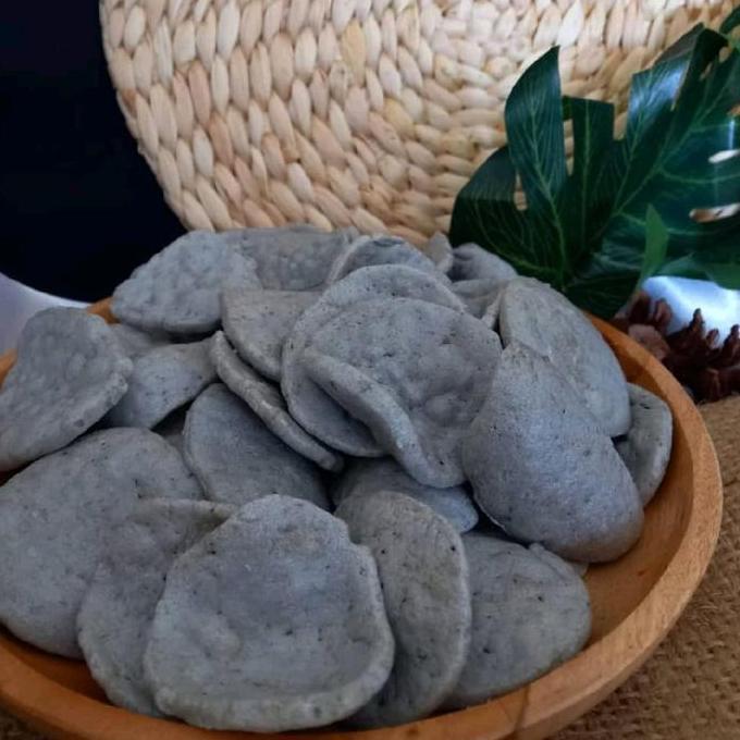 Wenakl- 1Kg Kerupuk Jengkol Mentah Super Murah Kiloan Gurih Asli Food Snack Cemilan Makanan Berani M