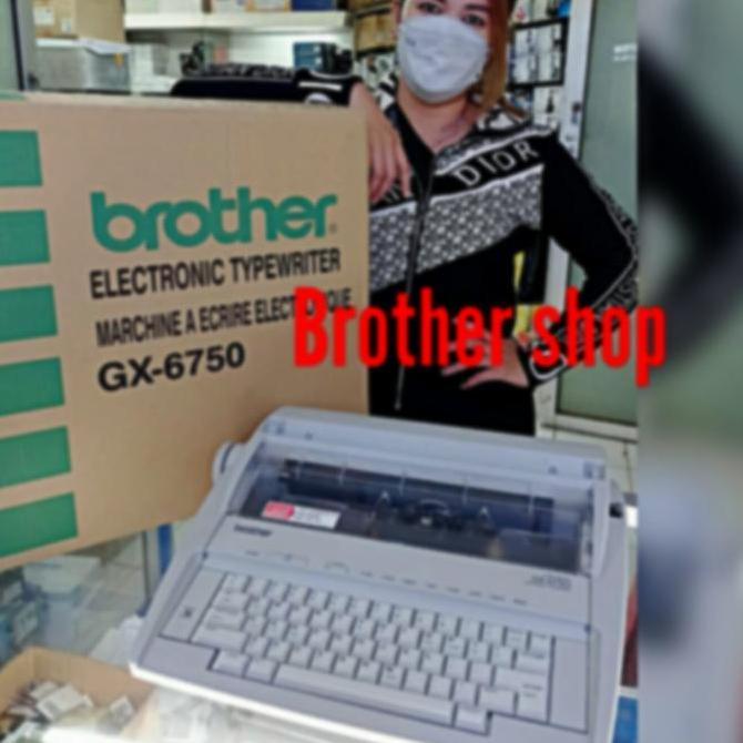 Mesin Tik Listrik Brother Gx 6750