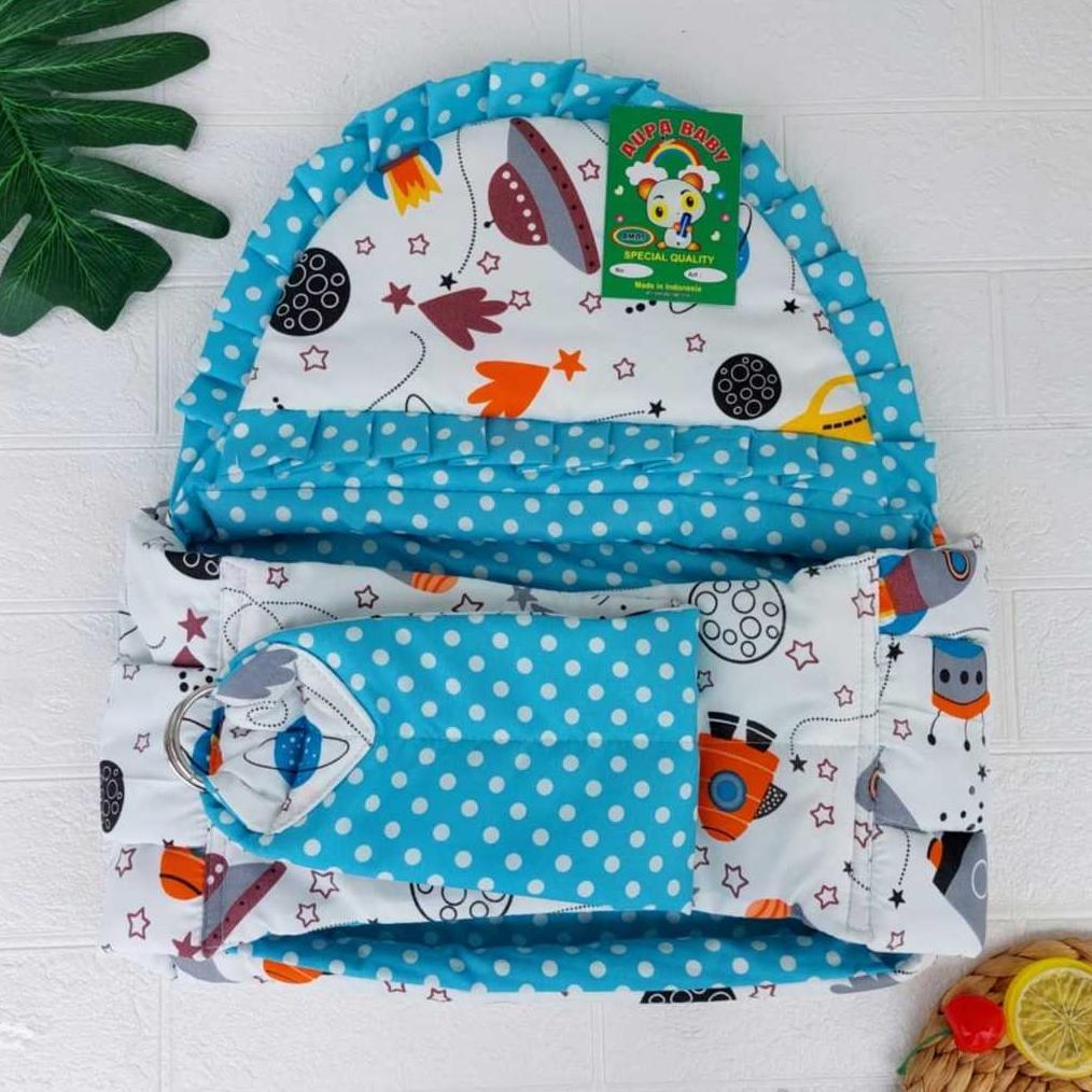 New Deals Terbaru Gendongan Bayi Samping Motif Aupa Baby