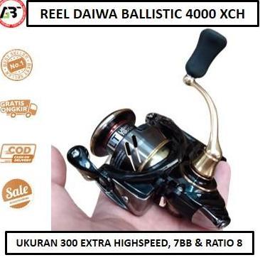 reel daiwa ballistic made in japan 4000 cxh Ringan Kuat