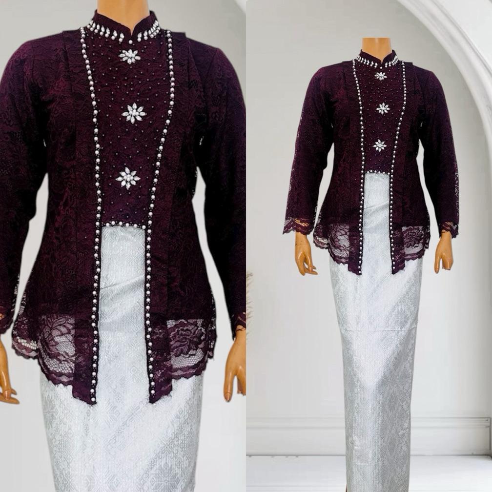 BEST SELLER ATASAN KEBAYA/KEBAYA JUMBO/KEBAYA MODERN/KEBAYA BRUKAT/KEBAYA WISUDA/KEBAYA TERBARU/TUNI