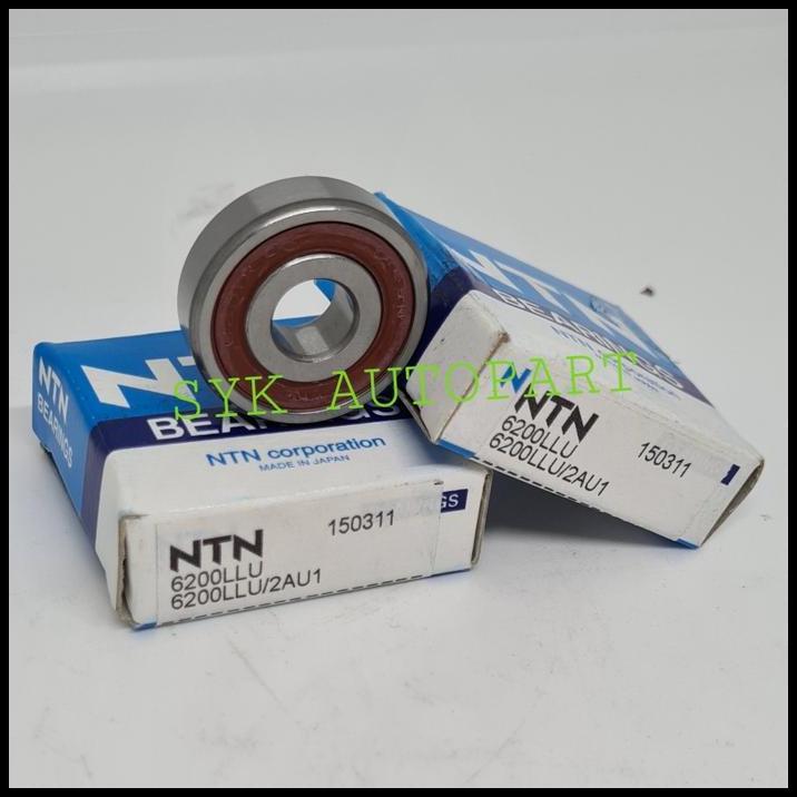 TERMURAH BEARING 6200 LLU NTN TUTUP KARET 6200LLU NTN 