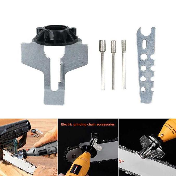 CARMANELO Mata Bor Pengasah Asah Mata Gergaji Mesin Chainsaw Sharpening