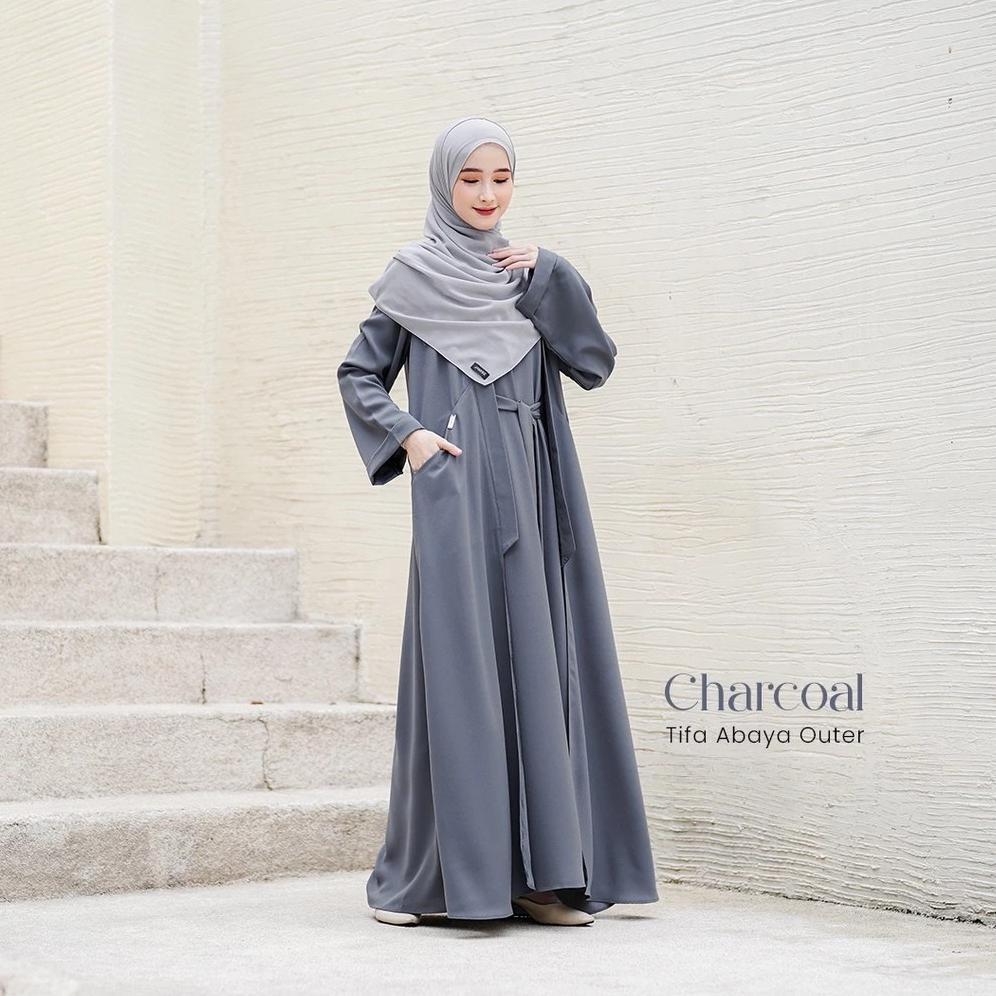 NEW ABAYA SYAR'I  3 IN 1 SET OUTER ABAYA TURKEY ABAYA SET ABAYA ARAB ABAYA POLOS ABAYA SET ABAYA OUT