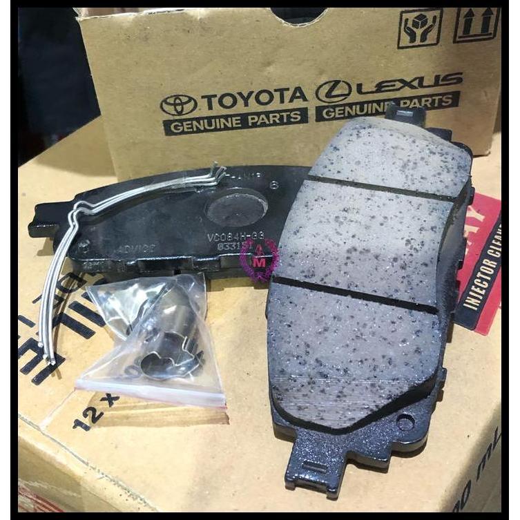 DISKON BRAKE PAD KAMPAS KANVAS REM DEPAN INNOVA REBORN ORIGINAL ASLI TOYOTA