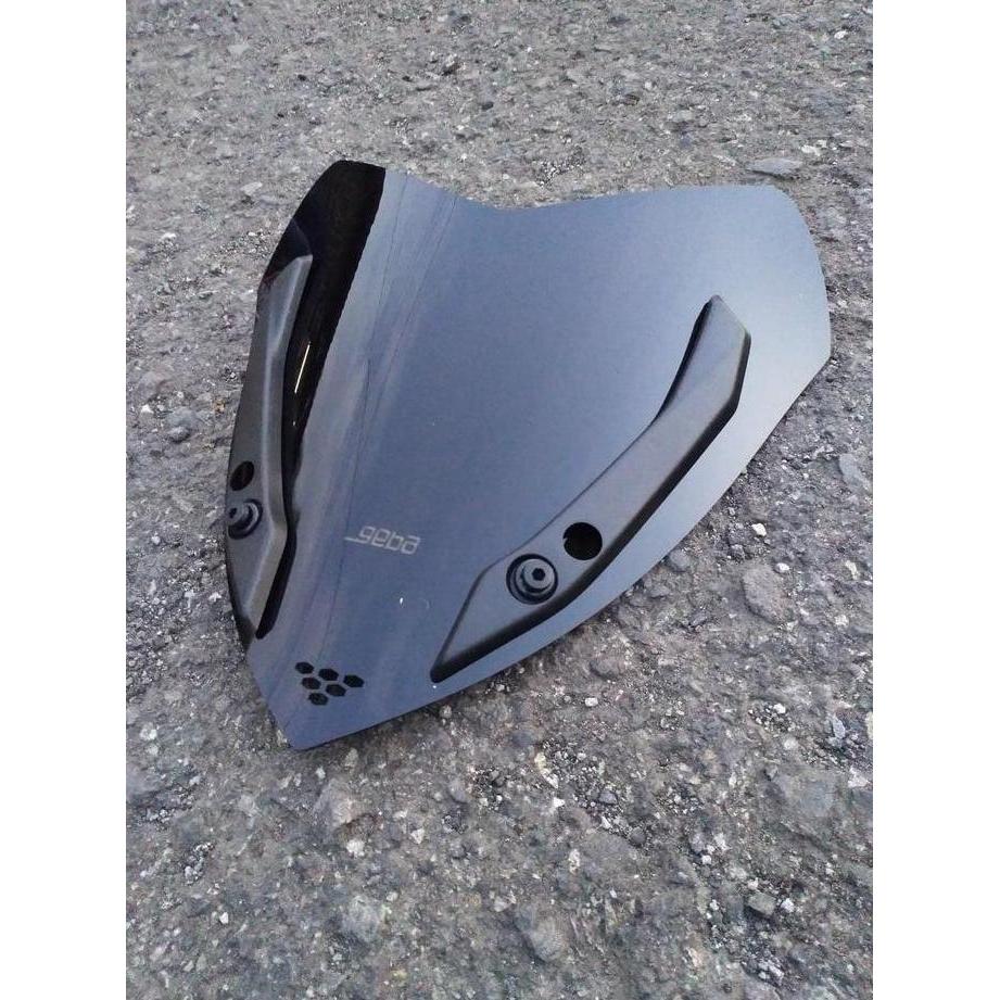[Original] Windshield Geba XMAX - Visor V1 XMAX, Solidblack