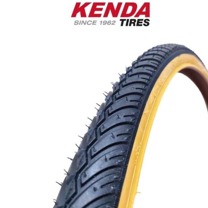 PROMO ban luar 700c 700 x 38/38c 700x38 700x38c kenda gum tan wall tanwall