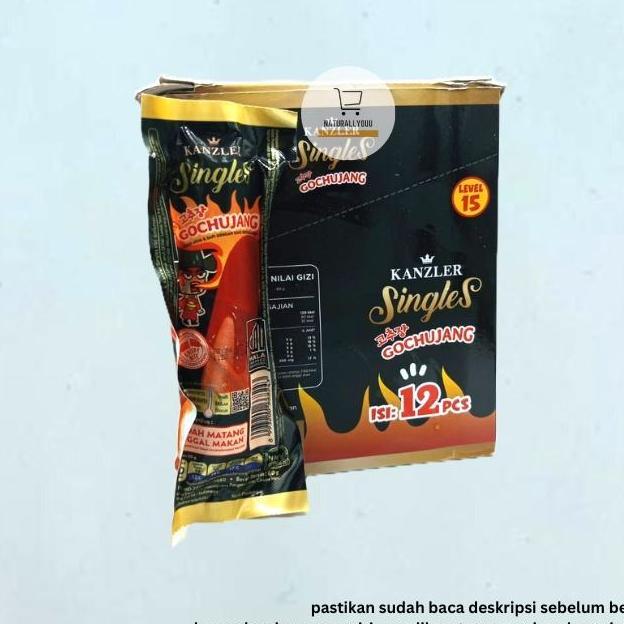 Rahmanaputra5 - (1Box) Kanzler Singles Kanzler Sosis Singles Siap Makan