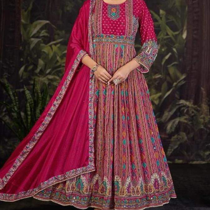 Promo Dress wanita asli india viral Diskon