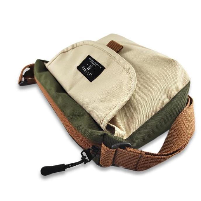 Backpack- [Bisa Cod] Jesse Sling Bag Tas Selempang Mini Bag Tas Pria Wanita Slingbag Cowok