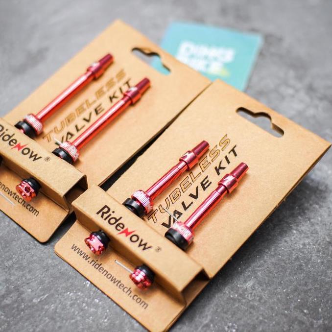 Tubeless Valve Ridenow Pentil Tubeless Sepeda Roadbike Mtb Presta Tubeless Air Valve