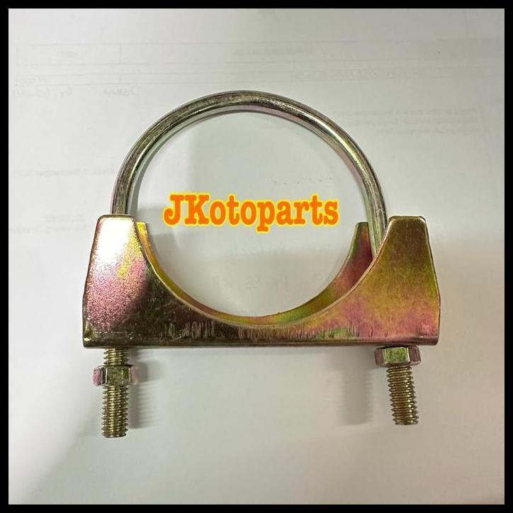 HOT DEAL KLEM U KNALPOT MOBIL TRUK UNIVERSAL 