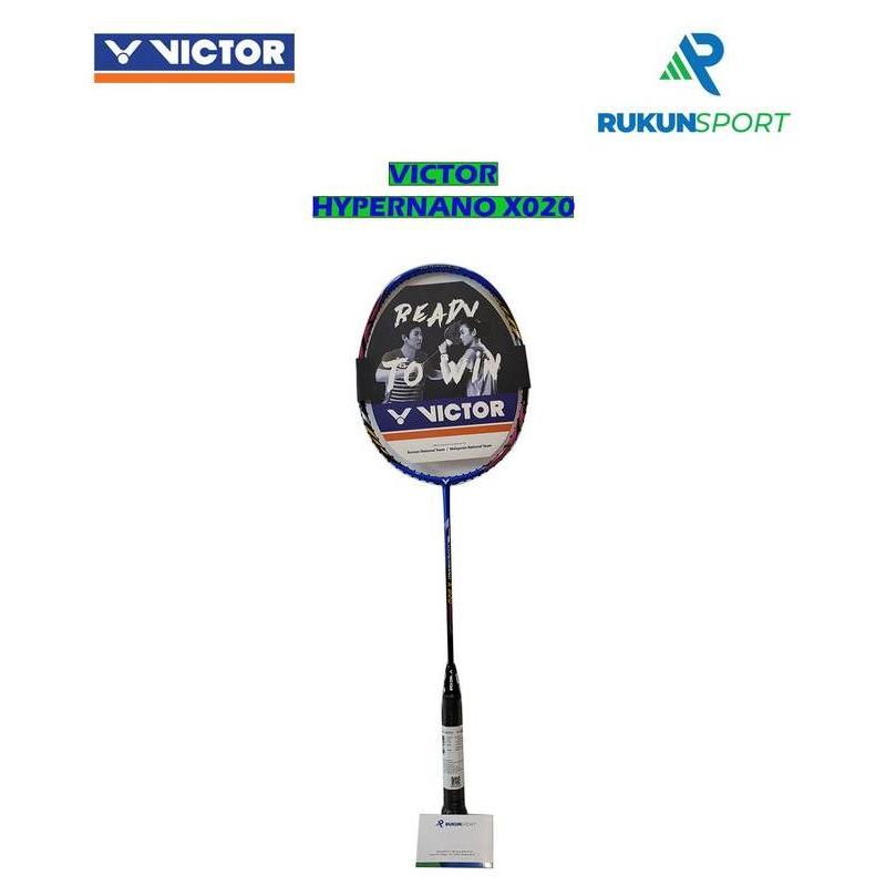 Promo Raket Badminton VICTOR HYPERNANO X020 batangan Diskon
