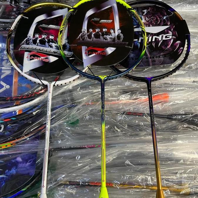 Promo Raket Badminton Lining Aeronaut 9000 Full Carbon 32lbs - 4U G5 Diskon