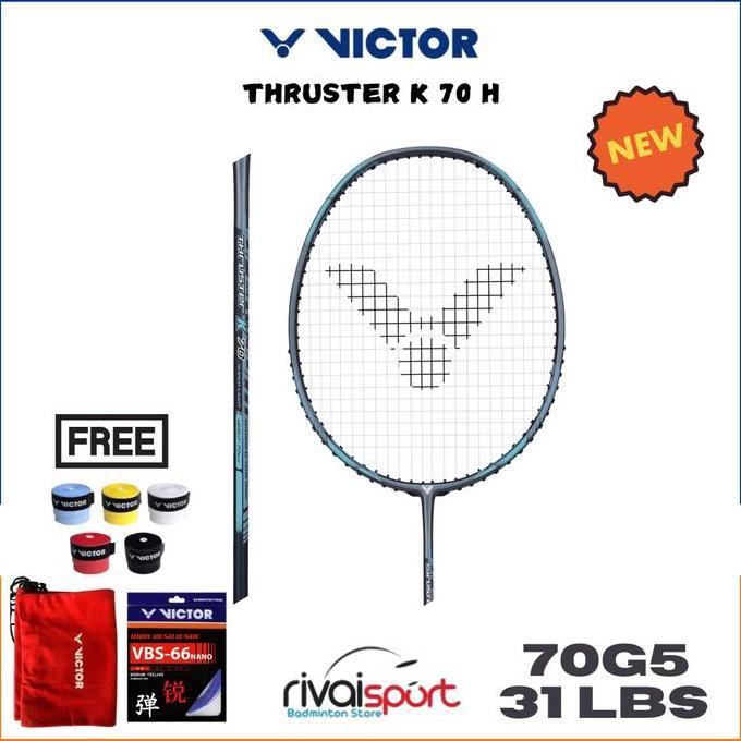 Promo Raket Victor Thruster K 70 Diskon
