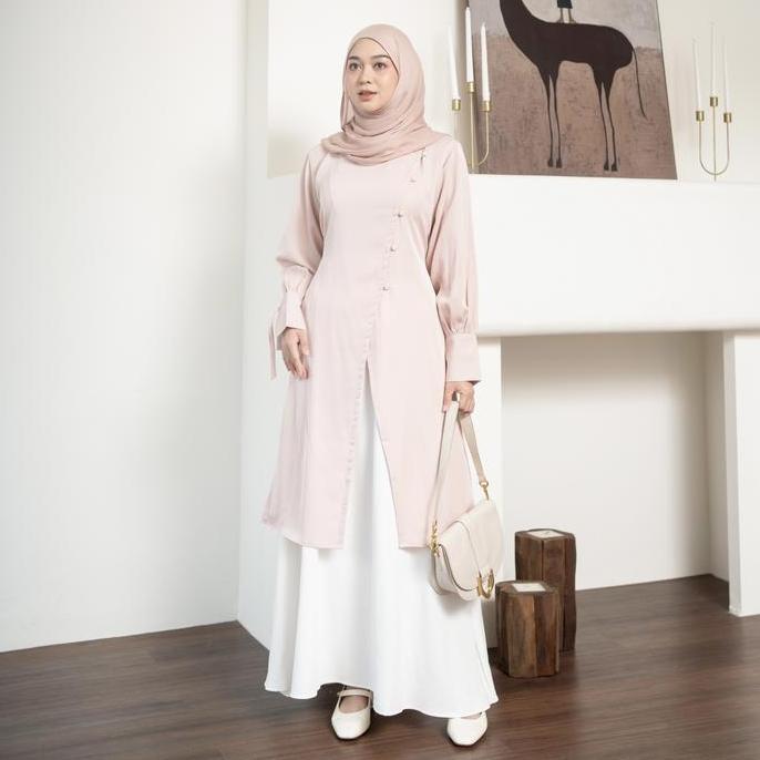 COTTONARY Yiran Tunic | Tunik Wanita Lebaran Hari Raya MS